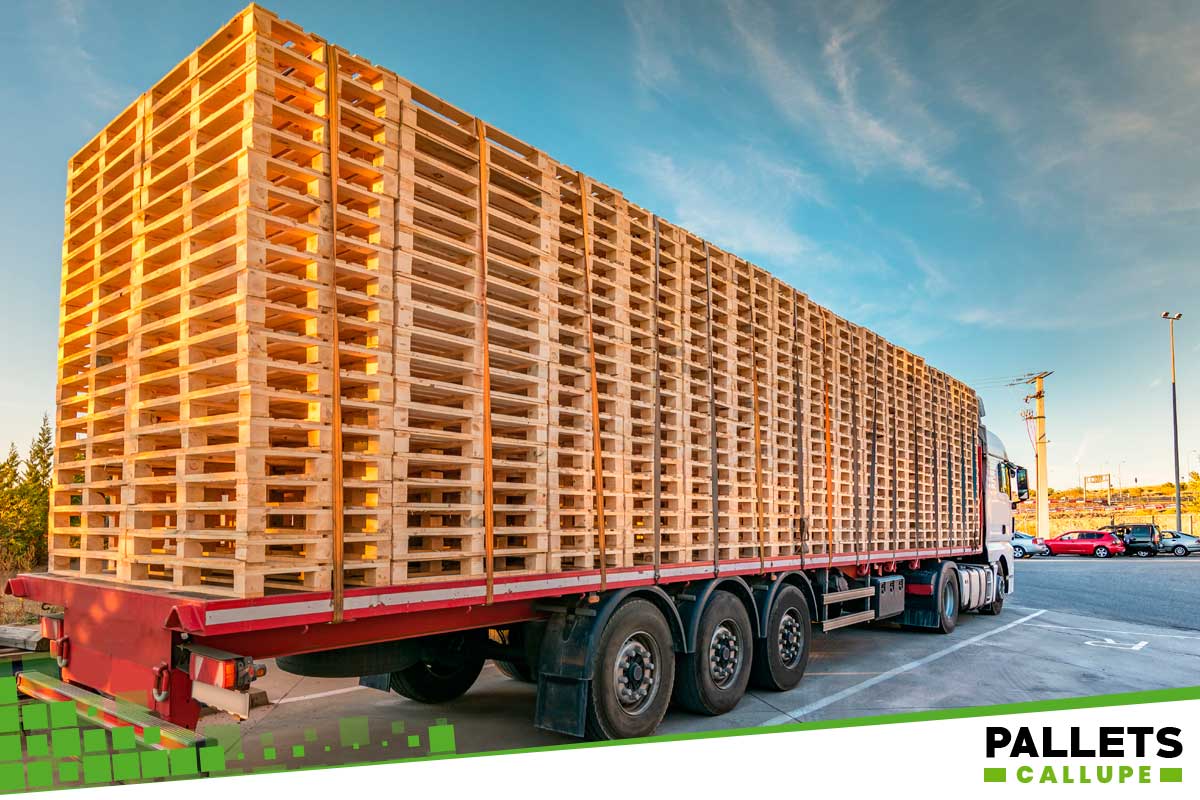 Transporte de pallets y embalajes Plataformas y montacargas